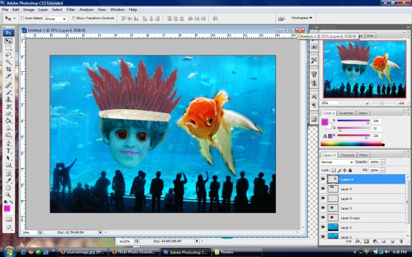 Creation of Pretty Fishy: Step 9